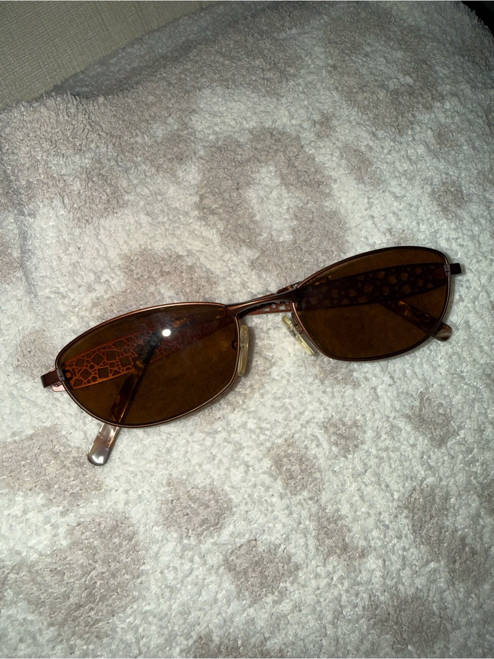 Jean Lafont Sunglasses Vintage Paris Made in France Brown